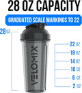 -4 PACK- 28 Oz Protein Shaker Bottle for Protein Mixes - 4X Wire Whisk | Leak Proof Shaker Cups for Protein Shakes | Protein Shaker Bottle Pack | Protein Shake Cup (Burgundy Pack)