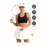 Sports Bra for Women, Criss Cross Back Medium Support Workout Bras with Removable Cups for Yoga Running Gym