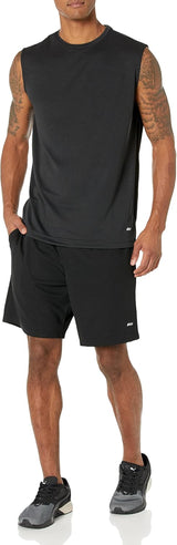 Men'S Gym Tank Tops, Moisture-Wicking Dry Fit Breathable Muscle Shirts, Pack of 2