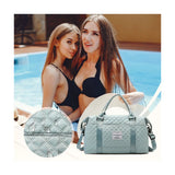 Travel Duffle Bag for Women, Sport Gym Tote Bag with Toiletry Bag, Large Carry on Overnight Bag for Women Girls Travel, Gym Bag for Labor and Delivery Bag