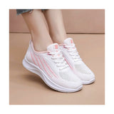 Women'S Mesh Breathable Athletic Running Shoes Lightweight Knit Gym Trainers