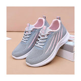 Women'S Mesh Breathable Athletic Running Shoes Lightweight Knit Gym Trainers