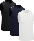 Men'S Sport Tank Tops Dry Fit Gym Workout Sleeveless T Shirts Men Tennis Basketball Athletic Shirts