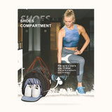 Gym Bag Womens Mens with Shoes Compartment and Wet Pocket Travel Duffel Bag for Women for Plane Sport Gym Tote Bags Swimming Yoga Waterproof Weekend Overnight Carry on Bag Hospital Holdalls