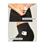 Leggings with Pockets for Women Tummy Control High Waisted Yoga Pants Women Compression Workout Leggings
