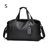 Men'S Gym Bag - Black Adjustable Shoulder Strap Duffel Bag for Gym, Travel and Sports Lovers, Fitness Gear Bag