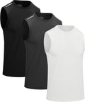Men'S Sport Tank Tops Dry Fit Gym Workout Sleeveless T Shirts Men Tennis Basketball Athletic Shirts