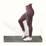 Women Seamless Tummy Control Yoga Pants Super Stretchy Gym Tights High Waist Sport Leggings Running Pants