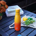 Metal Water Bottle, 500Ml Reusable Thermos, Stainless Steel Water Bottles Disawasher Safe, Cherry