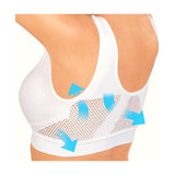 Women'S Breathable Sports Vest Bra Sweat-Absorbent Shockproof Pad Sports Top Track and Field Gym Running Fitness Sports Top