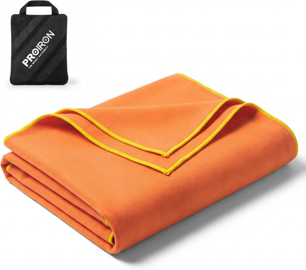 Microfiber Towel Quick Dry Gym Towel Perfect Travel & Gym & Camping Towel. Super Absorbent - Ultra Compact - Lightweight. Suitable for Trip, Beach, Shower, Backpacking, Pool