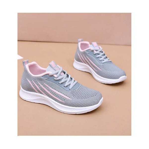 Women'S Mesh Breathable Athletic Running Shoes Lightweight Knit Gym Trainers