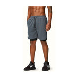 Men'S 2 in 1 Running Shorts Gym Workout Quick Dry Mens Shorts with Phone Pocket