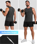 Men'S Sport Tank Tops Dry Fit Gym Workout Sleeveless T Shirts Men Tennis Basketball Athletic Shirts
