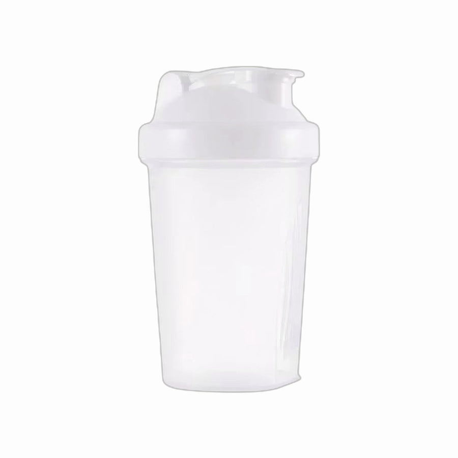 Sports Shaker Protein Bottle with Steel Ball Powder Shake Cup Water Bottle Plastic Mixing Cup Body Building Exercise Bottle