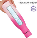 Metal Water Bottle, 500Ml Reusable Thermos, Stainless Steel Water Bottles Disawasher Safe, Cherry