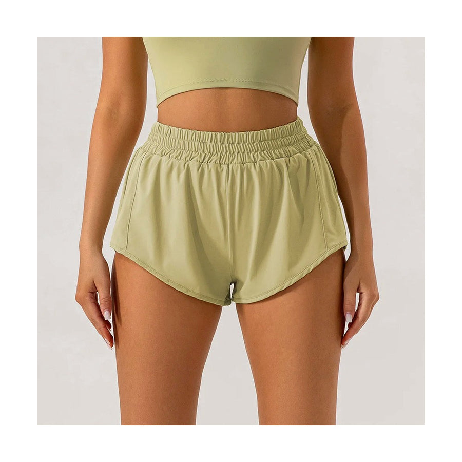 Summer Fitness Hotty Hot Low Waist 2.5 Inch Shorts Women Gym Sportswear Outfit Running Biker Yoga Wear Short Workout Clothing