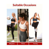 Zip Front Sports Bra - High Impact Sports Bras for Women plus Size Workout Fitness Running