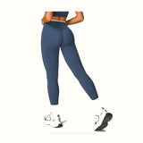 Womens Workout Sets Two Piece Cross Back Tank Top Matching High Waist Leggings Sets Gym Outfits Work Out Clothes