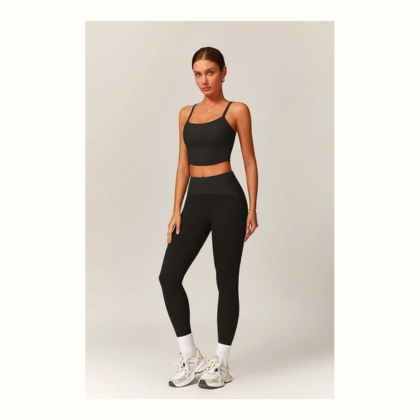 Women's 2-Piece Cross Back Workout Set