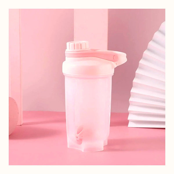 Protein Shaker Bottle 500ml — Pink